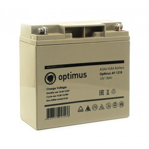 Аккумулятор Optimus AP-1218