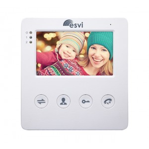 Видеодомофон ESVI EVJ-4 (w), 4.3" LCD TFT