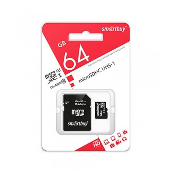 SmartBuy Micro SDXC HD-64GB, карта памяти 